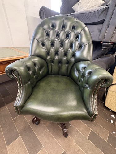 Large green leather - large,