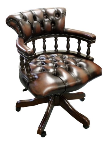 Chesterfield captains desk - chesterfield,